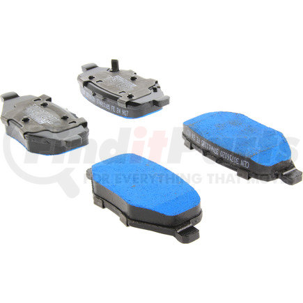 307.16120 by CENTRIC - Centric Tactical Police Duty Brake Pads with Hardware