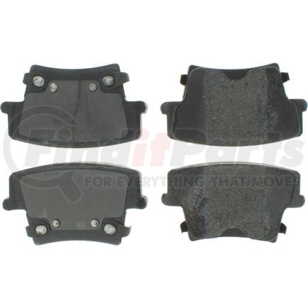 300.10571 by CENTRIC - Centric Premium Semi-Metallic Brake Pads with Shims and Hardware