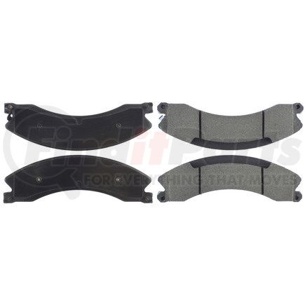 300.15651 by CENTRIC - Centric Premium Semi-Metallic Brake Pads with Shims and Hardware