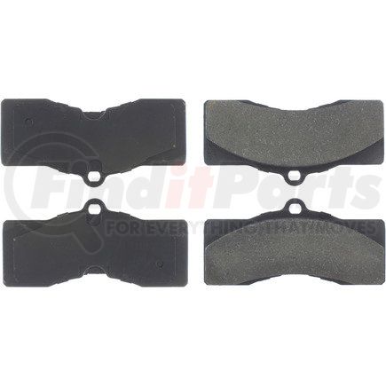 300.00080 by CENTRIC - Centric Premium Semi-Metallic Brake Pads with Shims and Hardware