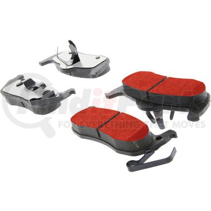 Centric 500.10870 Disc Brake Pad Set PQ PRO Disc Brake Pads with Hardware