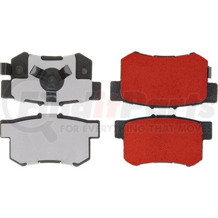 500.10860 by CENTRIC - PQ PRO Disc Brake Pads with Hardware