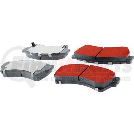 500.11640 by CENTRIC - PQ PRO Disc Brake Pads with Hardware