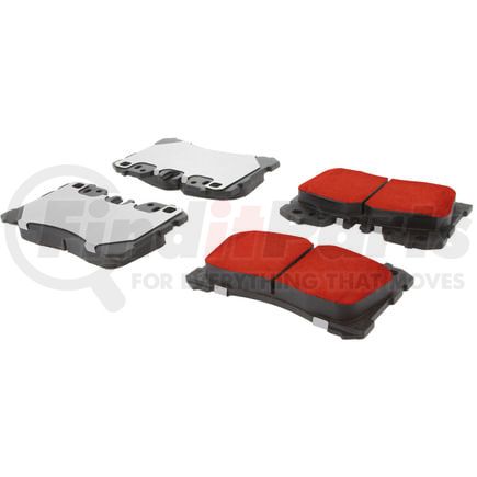 500.12820 by CENTRIC - PQ PRO Disc Brake Pads with Hardware