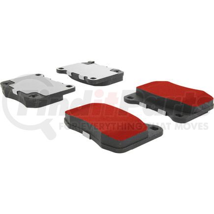 500.1366 by CENTRIC - PQ PRO Disc Brake Pads with Hardware