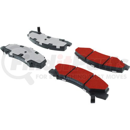 500.11590 by CENTRIC - PQ PRO Disc Brake Pads with Hardware