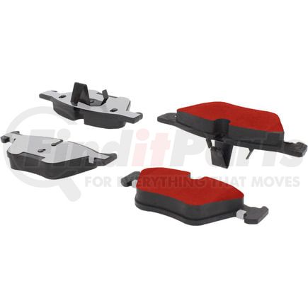 500.10612 by CENTRIC - PQ PRO Disc Brake Pads with Hardware