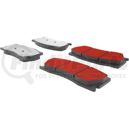 500.13550 by CENTRIC - PQ PRO Disc Brake Pads with Hardware