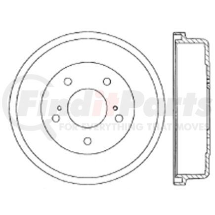 122.42016 by CENTRIC - Centric Premium Brake Drum