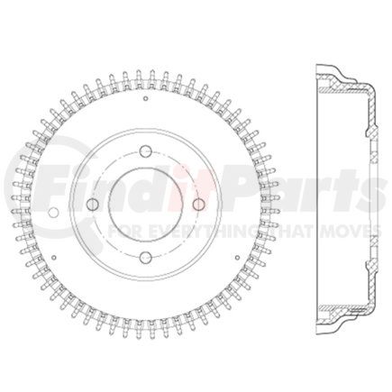 122.42901 by CENTRIC - Centric Premium Brake Drum