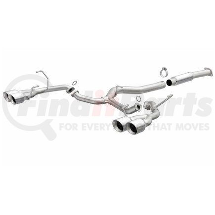 19361 by MAGNAFLOW EXHAUST PRODUCT - Competition Series Stainless Cat-Back System