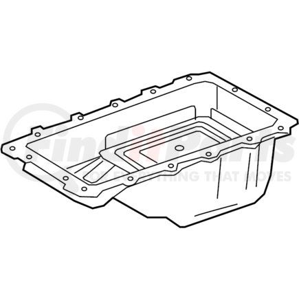 F65Z6675CB by FORD - PAN ASM ENGINE OIL