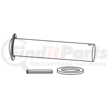 1002-2775-KIT by BUFFERS USA - AXLE, SOLID W CAP, 8-3/8" X 1-