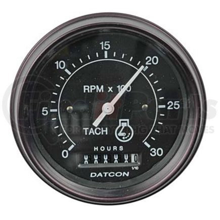 102473 by DATCON INSTRUMENT CO. - Datcon Instruments, Tachometer/Hourmeter, Electric, 0-30 RPMx100, 12/24V