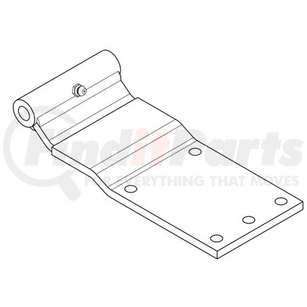 1402-2003 by BUFFERS USA - HINGE, 5-HOLE 4X9"