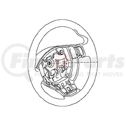 48430-JM10A by NISSAN - WHEEL ASSY-STEERING,LESS