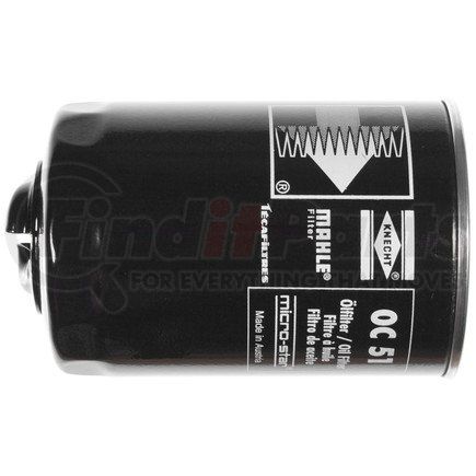 OC 51 by MAHLE - Engine Oil Filter