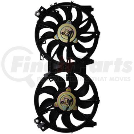 VDO FA70435 Engine Cooling Fan Assembly Fan Assembly