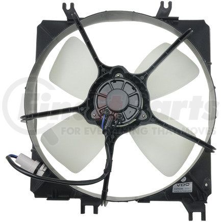 VDO FA70346 Engine Cooling Fan Assembly Fan Assembly