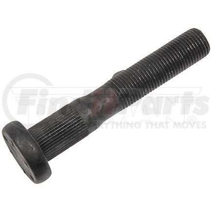 610-0144.5 by DORMAN - 9/16-18 Serrated Wheel Stud- 0.623 In. Knurl, 3.25 In. Length