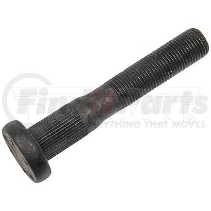 610-0148.5 by DORMAN - 9/16-18 Serrated Wheel Stud- 0.623 In. Knurl, 3.48 In. Length