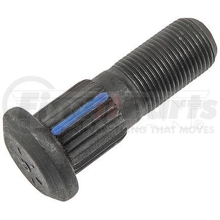 610-0165.5 by DORMAN - 3/4 In.- 16 Serrated Stud- 0.876 In. Knurl, 2.969 In. Length