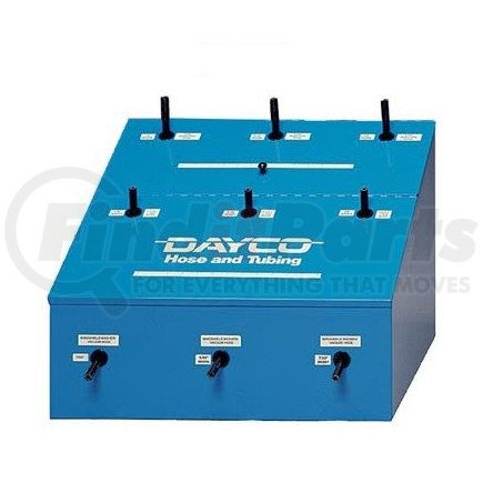 99102 by DAYCO - 9 SPOOL MERCHANDISER CABINET W/PRODUCT