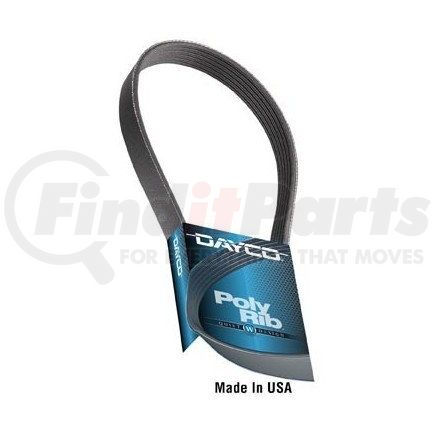 Dayco A080851 Serpentine Belt POLY RIB BELT, DAYCO
