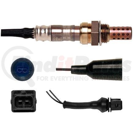 234-3028 by DENSO - Oxygen Sensor 3 Wire, Direct Fit, Heated, Wire Length: 26.81