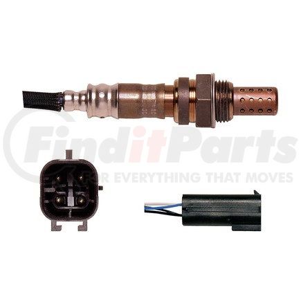 234-4002 by DENSO - Oxygen Sensor 4 Wire, Direct Fit, Heated, Wire Length: 16.81