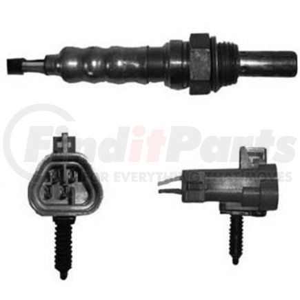 234-4119 by DENSO - Oxygen Sensor 4 Wire, Direct Fit, Heated, Wire Length: 18.74