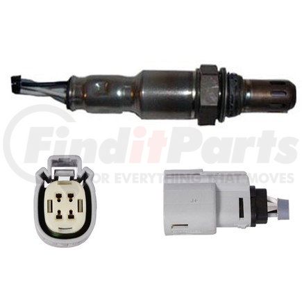 234-4966 by DENSO - Oxygen Sensor 4 Wire, Direct Fit, Heated, Wire Length: 17.56