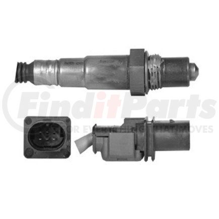 2345087 by DENSO - Air/Fuel Sensor 5 Wire, Direct Fit, Heated, Wire Length: 19.21