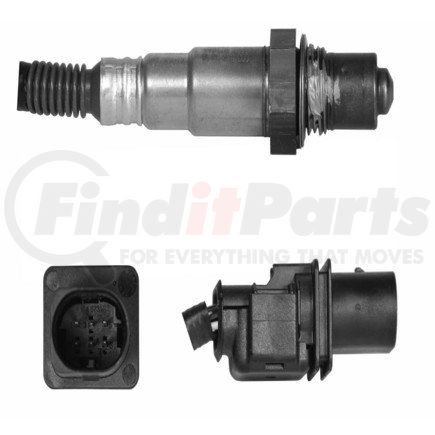 234-5096 by DENSO - Air/Fuel Sensor 5 Wire, Direct Fit, Heated, Wire Length: 21.34