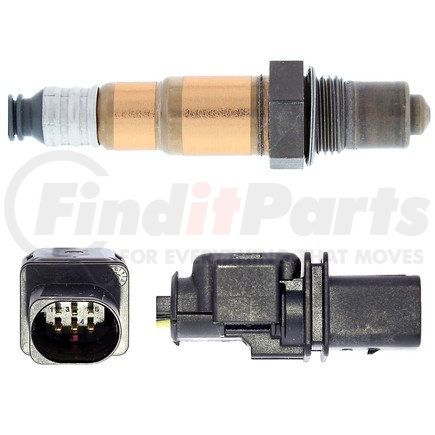 234-5708 by DENSO - Air-Fuel Ratio Sensor 5 Wire, Direct Fit, Heated, Wire Length: 18.11