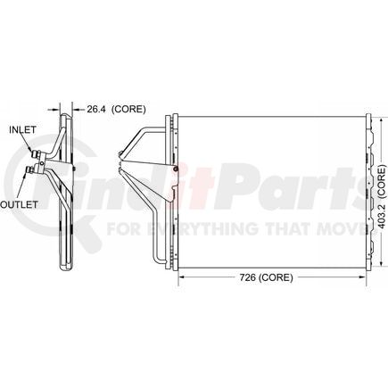 4779119 by DENSO - Air Conditioning Condenser