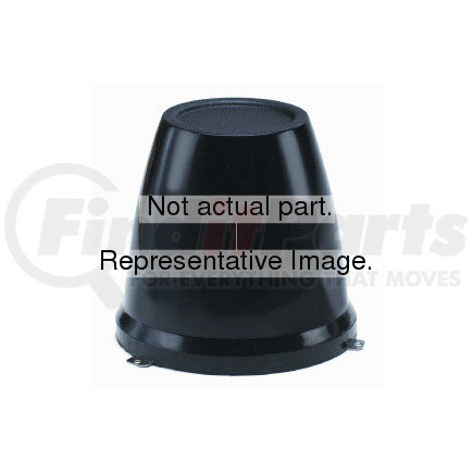 016-044-00 by DEXTER AXLE - Hub Cover Black Plastic (Representative Image)
