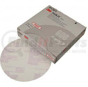 1321 by 3M - Stikit™ Finishing Film Disc 01321, 6" , P600, 100 discs/bx