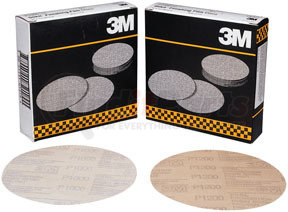 1318 by 3M - Stikit™ Finishing Film Disc 01318, 6" , P1200, 100 discs/bx