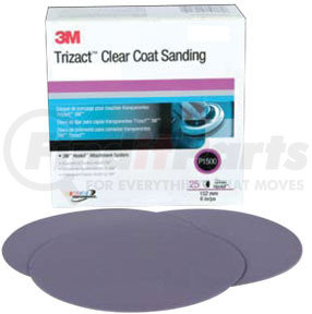 2087 by 3M - Trizact™ Hookit™ Foam Disc, 3", 3000 Grit