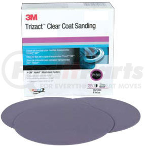 2088 by 3M - Trizact™ Hookit™ Clearcoat Sanding Disc