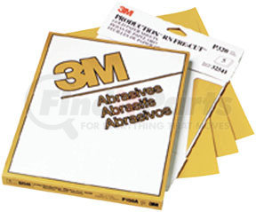 2548 by 3M - Production™ Resinite™ Gold Sheet 02548, 9" x 11", P100A, 50 sheets/sleeve