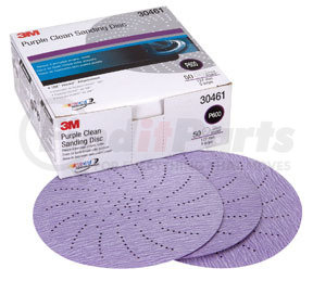 30461 by 3M - Purple Clean Sanding Hookit™ Disc, 5 in, P600, 50 discs per box