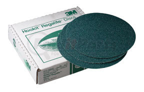 525 by 3M - Green Corps™ Hookit™ Regalite™ Disc 00525, 8" dia, 36E, 25 discs/bx