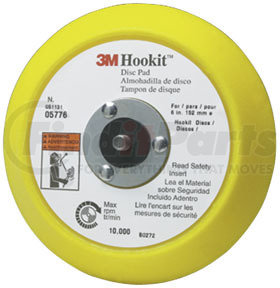5776 by 3M - Hookit™ Disc Pad 05776, 6"