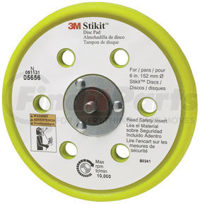 5656 by 3M - Stikit™ Low Profile Disc Pad D/F 05656, 6"