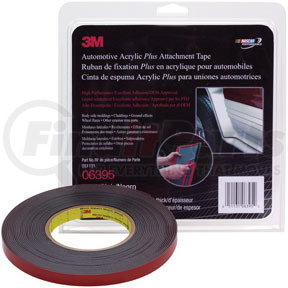 6395 by 3M - Automotive Acrylic Plus Attachment Tape 7/8 in x 10 yd 60 mil