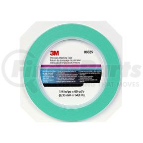 6525 by 3M - Precision Masking Tape- 1/4" x 180'