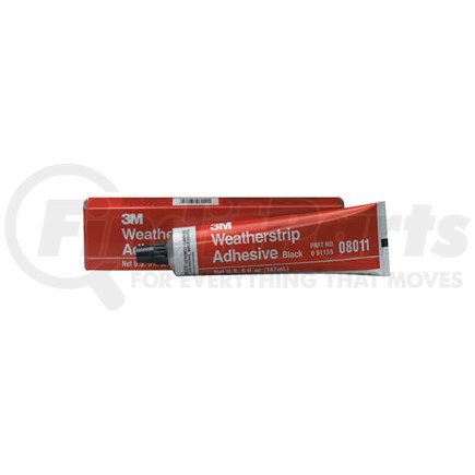 8011 by 3M - Weatherstrip Adhesive 08011 Black, 5 oz Tube