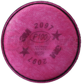 7184 by 3M - Particulate Filter 2097/07184(AAD), P100, with Nuisance Level Organic Vapor Relief